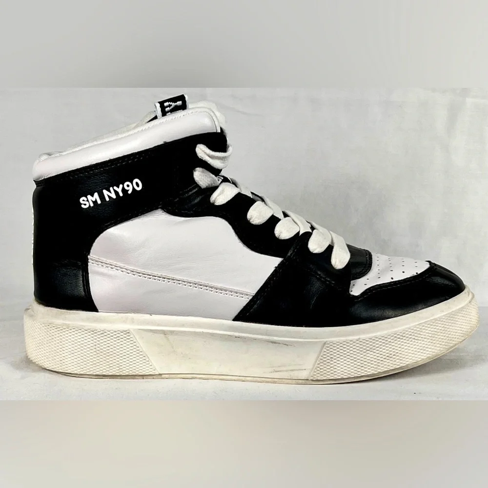 STEVE MADDEN Hoop Retro High-Top Sneakers